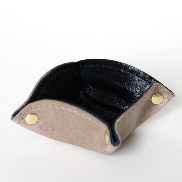 tiny tray: taupe + black