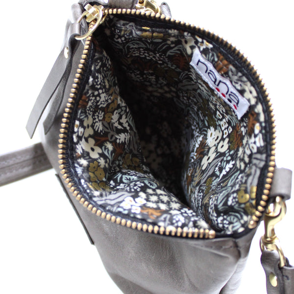 nano crossbody: granite