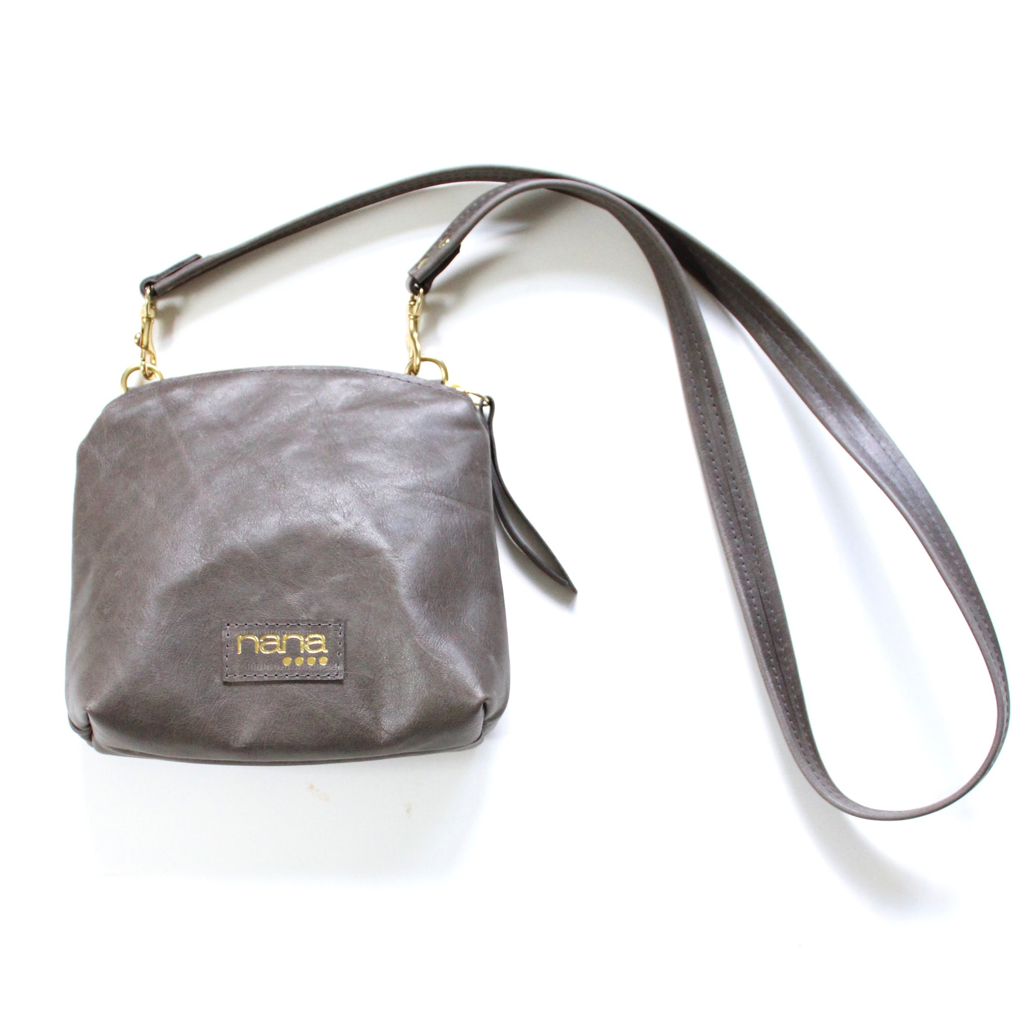 nano crossbody: granite