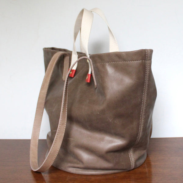 limited edition nesting buckets: putty brown