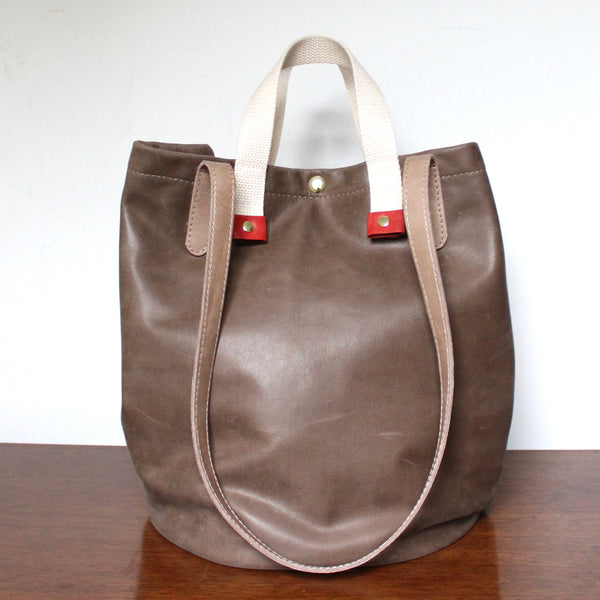 limited edition nesting buckets: putty brown