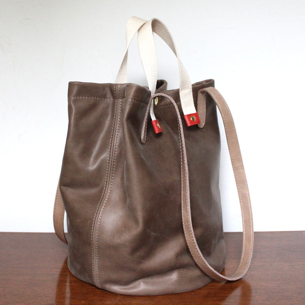 limited edition nesting buckets: putty brown