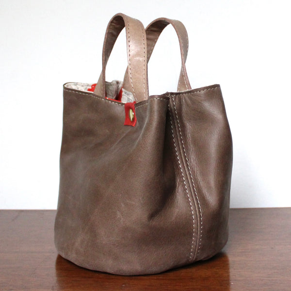 limited edition nesting buckets: putty brown
