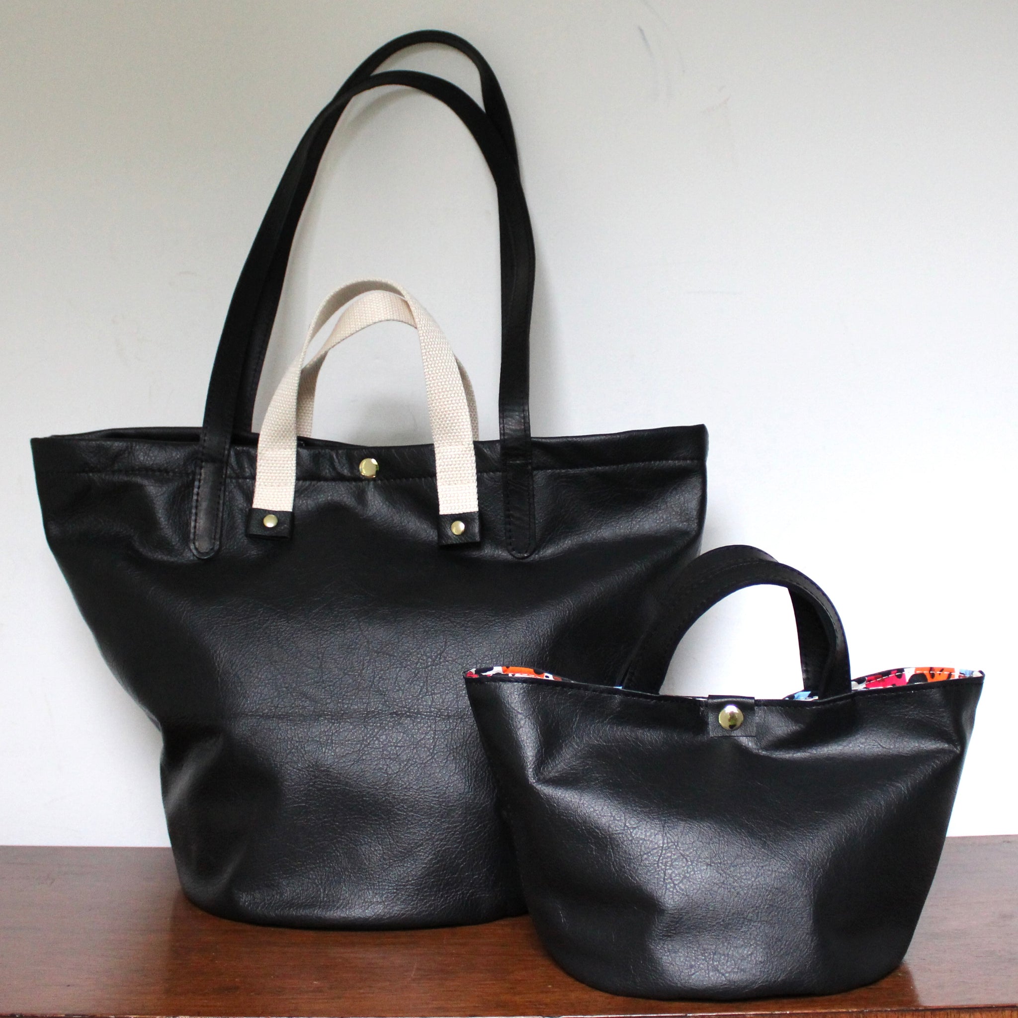 limited edition nesting buckets: black