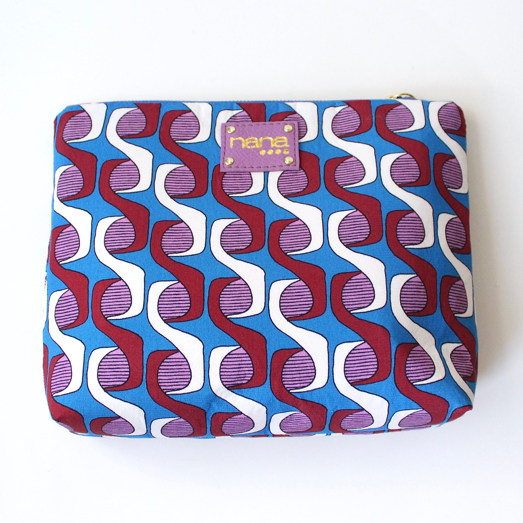 big bertha pouch: retro shapes