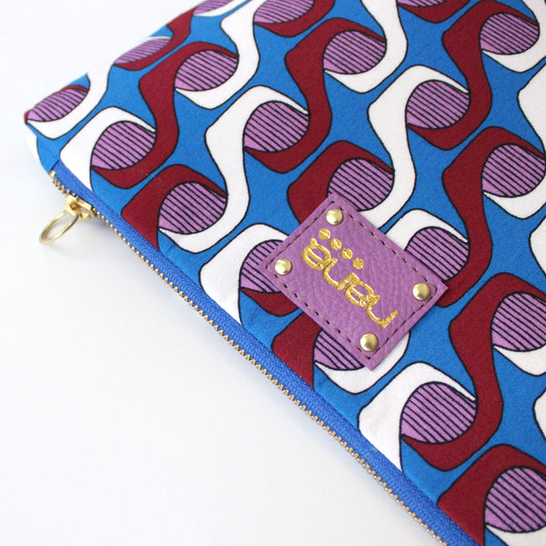 big bertha pouch: retro shapes