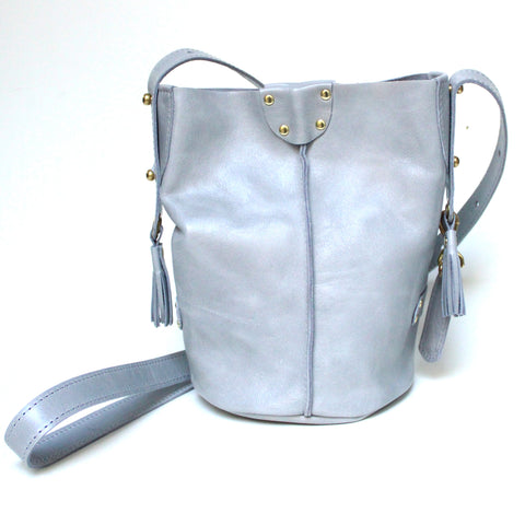 lil' bucket bag: dove grey