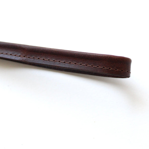 wristlet keychain: chocolate