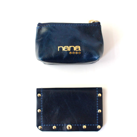 wallet set: navy