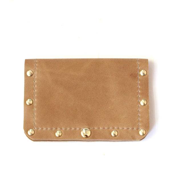 wallet set: tan