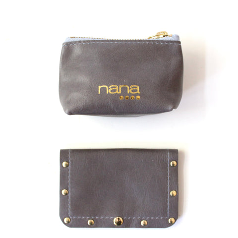 wallet set: putty grey