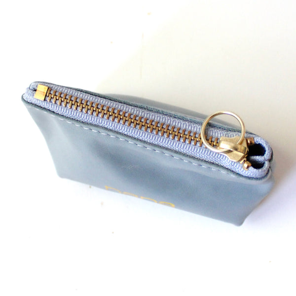 wallet set: arctic blue